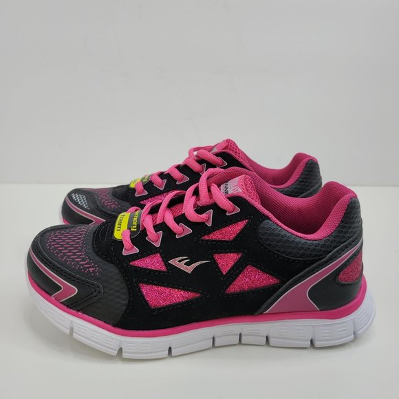 Everlast Dash Girl's Youth Running Athletic Shoes Fuchsia/Black US Size 2M NIB - Picture 5 of 11